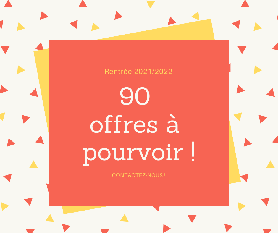 90 contrats à pourvoir !